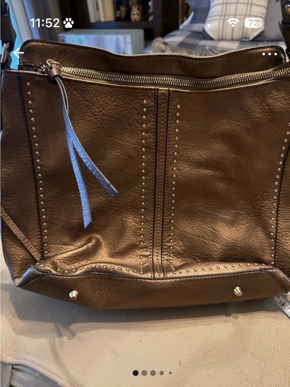 Classic Cooper Leather Shoulder Bag -
